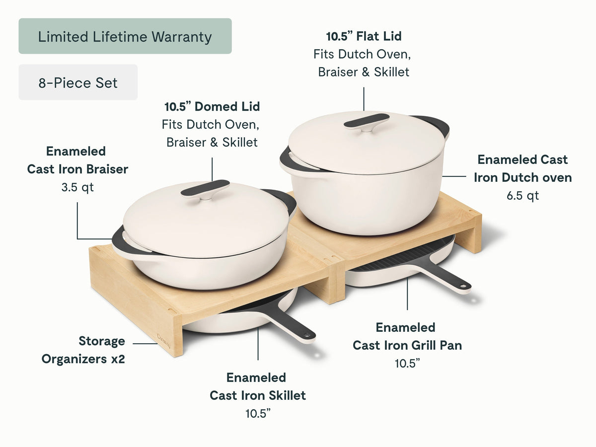Enameled Cast Iron Set
