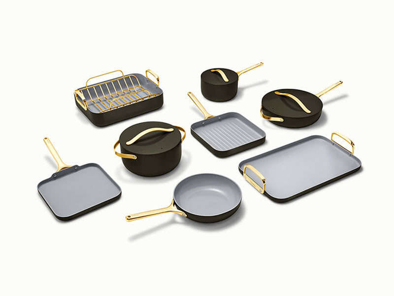 Ceramic-Coated Cookware Bundle