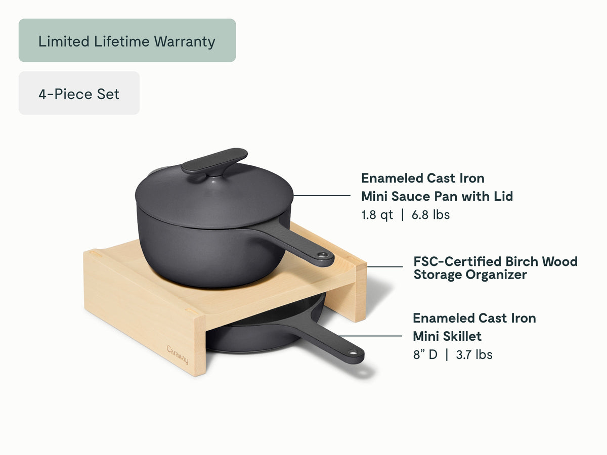 Enameled Cast Iron Mini Duo